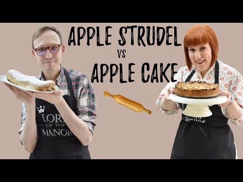 POPULAR GERMAN CAKES: Apple Strudel or Apple cake? Which one is better?