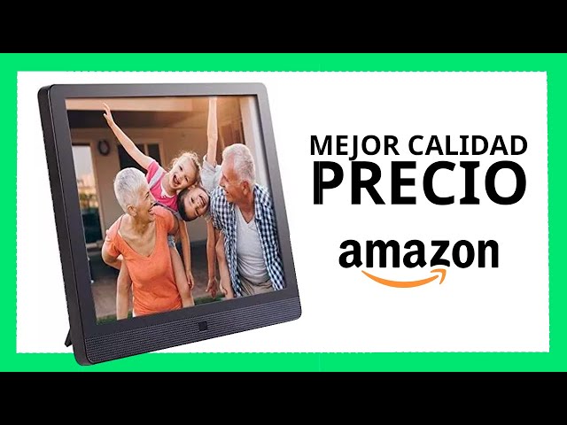 Vídeo relacionado con Marco de fotos digital de 20 pulgadas, pantalla IPS de 1920 x 1080, marco de fotos digital con control remoto y sensor de movimiento, brillo ajustable, encendido y apagado, soporte de música de fondo