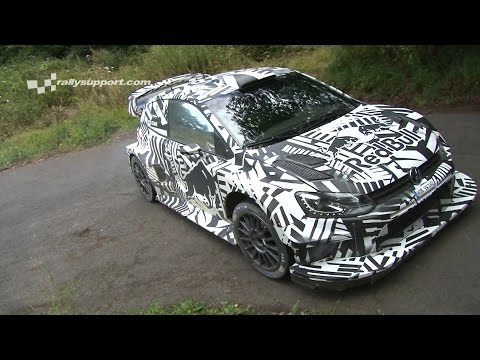 LATVALA | TEST VW POLO WRC 2016 & 2017 | WRC RALLYE DEUTSCHLAND 2016