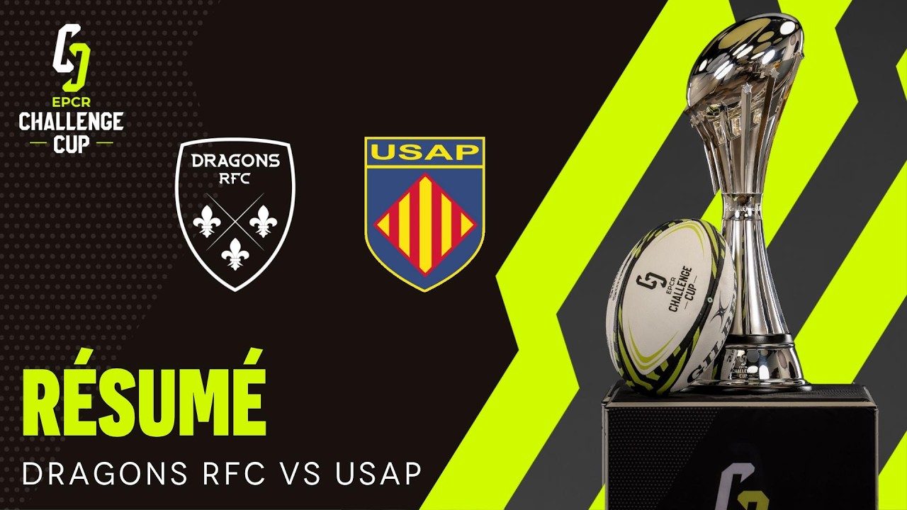 Résumé - Dragons RFC v USAP │ EPCR Challenge Cup 2026/27