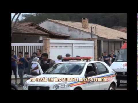 Explosão em restaurante deixa cinco feridos em Ipatinga