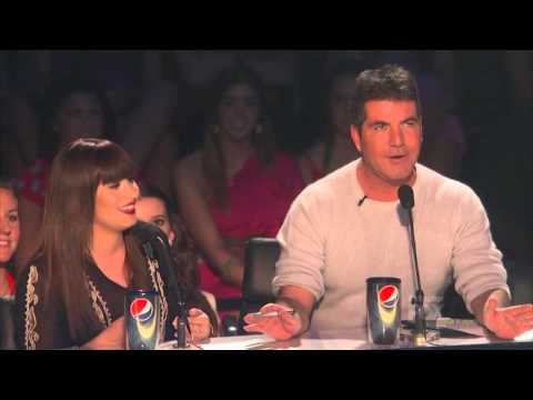 Demi Lovato and Simon Cowell 10 - The X Factor US LEGENDADO