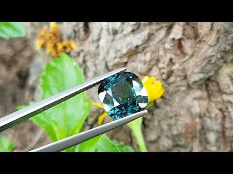 4.30ct Turquoise Blue / Green Natural Mogok Spinel.