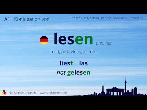Konjugation „lesen
