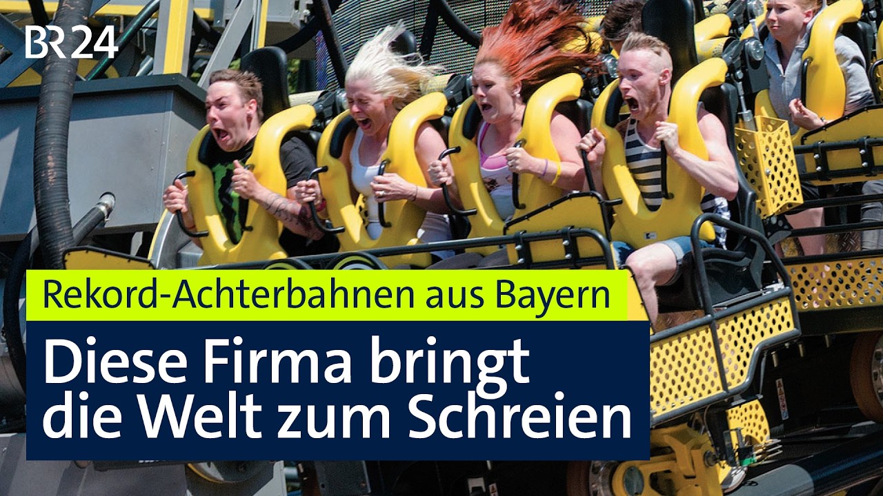 Höher, schneller, wilder: die Achterbahn-Spezialisten aus Bayern I BR24 vor Ort