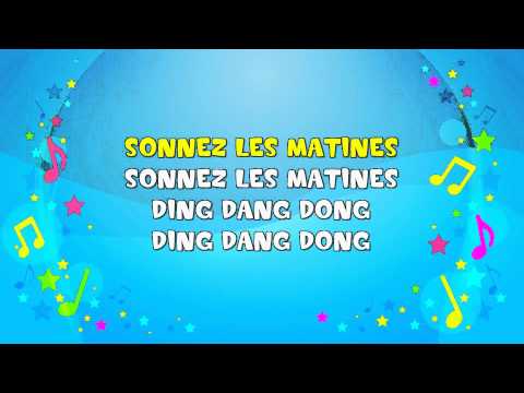 Frere Jacques | Sing A Long | Frère Jacques | Nursery Rhyme | KiddieOK