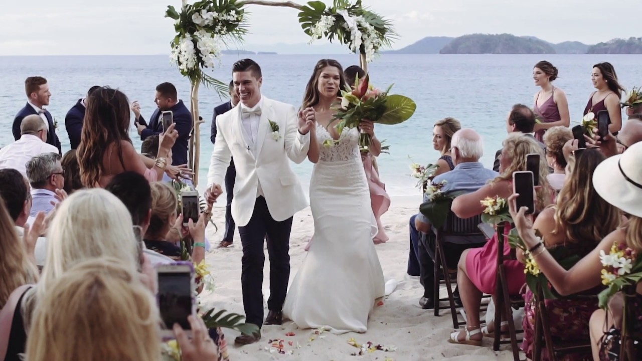 Barefoot Wedding in Conchal, Costa Rica • Cheyenne + Jake