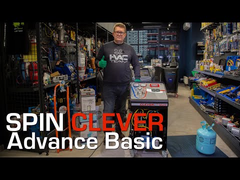 Станция для заправки автокондиционеров SPIN CLEVER Advance Basic