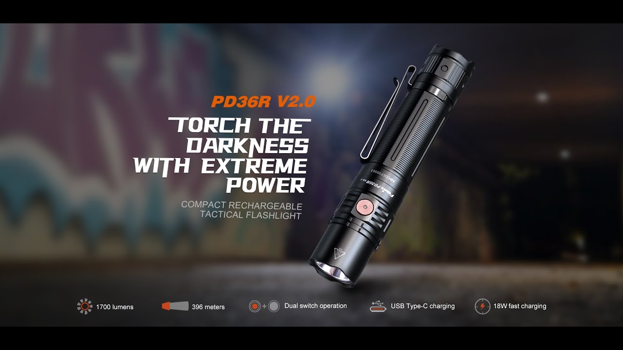 Fenix Taschenlampe PD36R V2.0 Fenix Taschenlampe PD36R V2.0