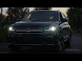 AT NIGHT 2023 Volkswagen Tiguan SEL R Line Interior Exterior Lighting Overview