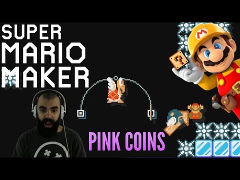 Awesome Pink Coin Level | Mario Maker | Coins & Shells & ∞Chckpts, OhMy! by kali