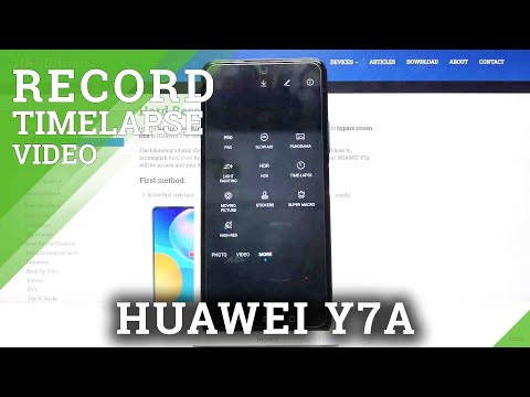 How to Record Time Lapse in HUAWEI Y7A – Make Videos Faster