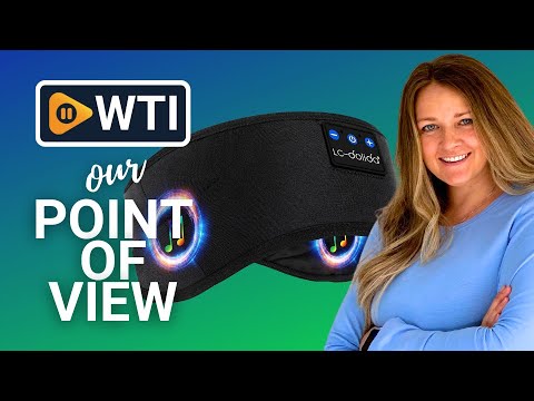 LC-dolida Sleep Headphones Bluetooth Headband - WTI product video review