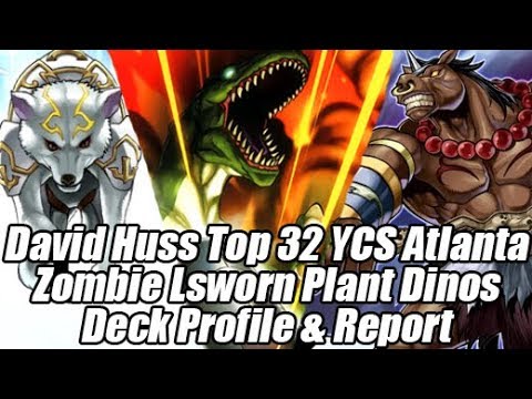 Top 32 YCS Atlanta David Huss Lightsworn Dinosaur Zombie Plant Deck Profile & Report