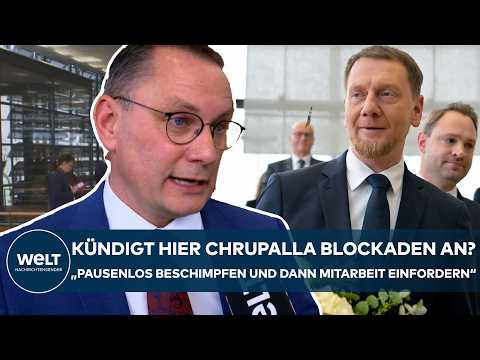 Video Thumbnail: AFD IN SACHSEN: Chrupalla schickt Kretschmer Knallhart-Ansagen! Ohne AfD wird nichts funktionieren