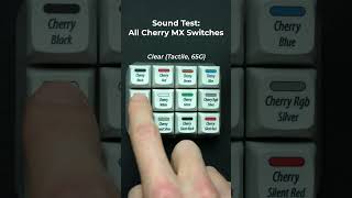 Sound Test - All Cherry MX Switches! Sound Test - All Cherry MX Switches!