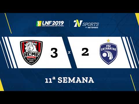 LNF2019 - Gols - 11r - Campo Mourão 3 x 2 Foz Cataratas
