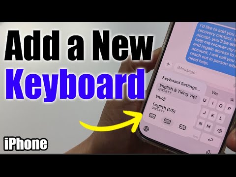 How to Add a New Keyboard to the iPhone 17/17 Pro Max/Air