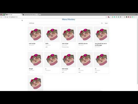 Fullstack Feathersjs and React Web App Updated part 31