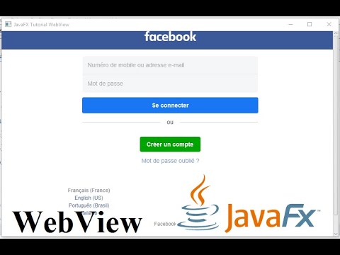 JavaFX Tutorial 27 - WebView Java GUI