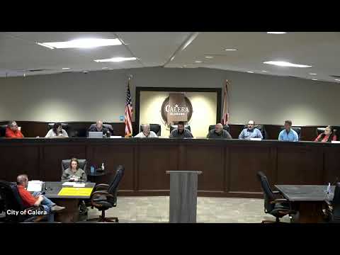 Calera Planning Commission Meeting - 12/08/2025