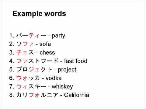 Learn Japanese from Scratch 1.2.2 - More sounds in Katakana