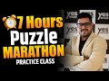 🔥 7 Hours Puzzle Class | All Bank Exam Reasoning 2024 | IBPS | RRB | SBI - PO/Clerk By Ankush Lamba