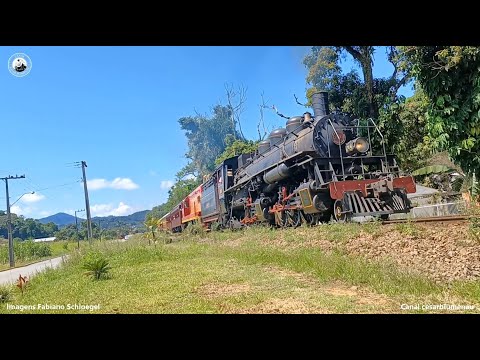🇧🇷 Trem turístico  / Tourist train - Corupá/SC - 2023 -  (Brasil)