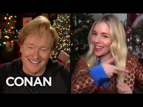 Sienna Miller Promises To Cut Conan’s Hair - CONAN on TBS