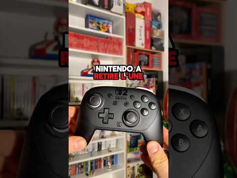 Pourquoi avoir oublié ça ?? 😢#NintendoSwitch2 #Manette #Secret
