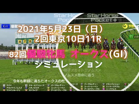2021.05.23 第82回優駿牝馬（GI）オークス 前日予想シミュレーション2本立て