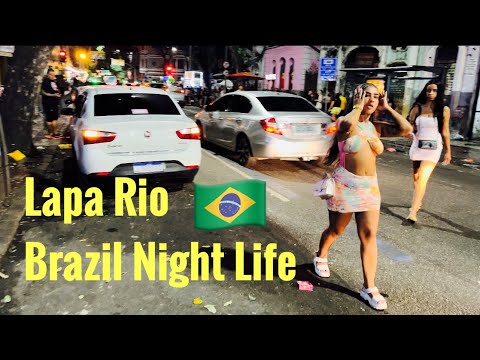 Lapa District : Night Life in Rio Brazil 🇧🇷
