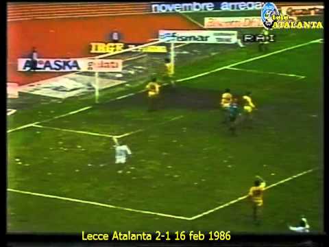 1985-86 21 Lecce Atalanta 2-1 16 feb 1986 (Stromberg)