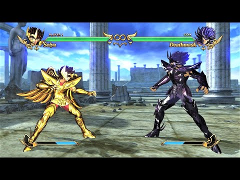 Sagittarius Seiya vs Cancer Deathmask Surplice (Hardest AI) - Saint Seiya: Soldiers' Soul