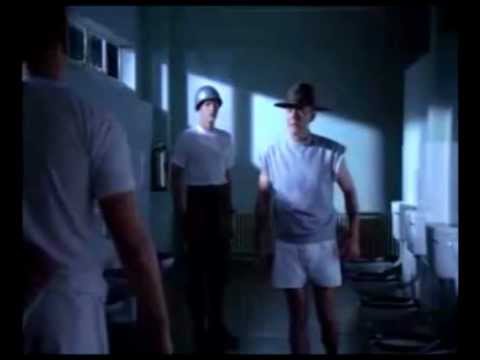 Full Metal Jacket - Private Pyle Shoots Sergeant Hartman (Bruce Faulconer Music)
