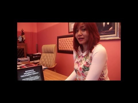 Hanny- Indonesia - Retinitis Pigmentosa Treatment - Part 2 - Medical Results  (in english)  