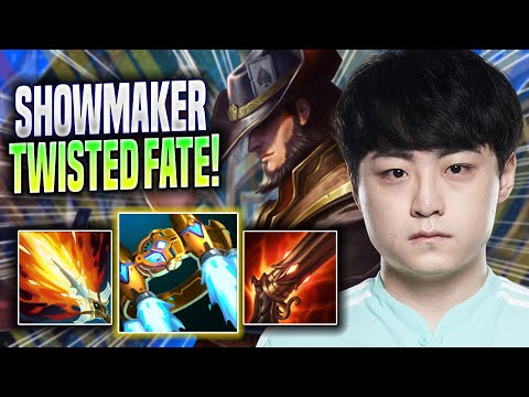 SHOWMAKER TRIES TWISTED FATE WITH NEW BUFFS! - DK ShowMaker Plays Twisted Fate MID vs Taliyah!