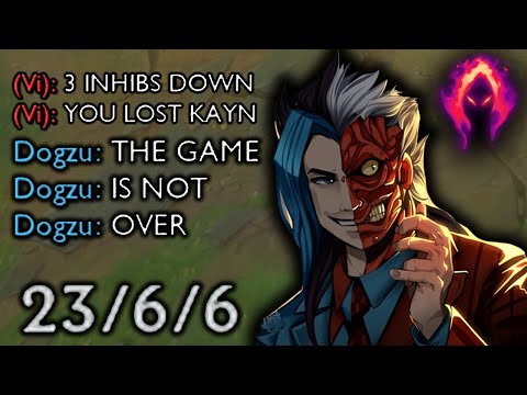 INSANE BLUE KAYN COMEBACK (3 INHIBITORS DOWN)