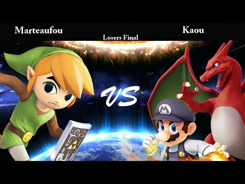 Tournoi intra EL - Marteaufou (Toon Link) vs Kaou (Charizard, Mario)