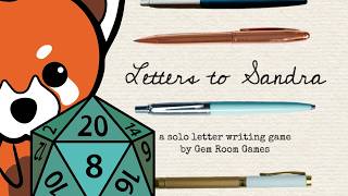 How to Solo: Letters to Sandra