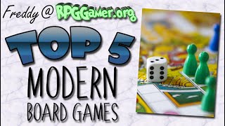 Top Five: Modern Board Games
