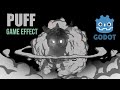 Godot 4 Puff Effect