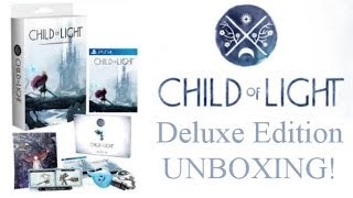 Child Of Light PS4 - Deluxe Edition Unboxing With Artbook Flick Through!