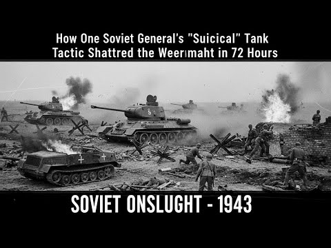 How One Soviet General's "Suicidal" Tank Tactic Shattered the Wehrmacht in 72 Hours