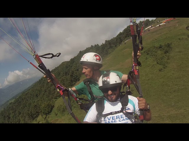 Paragliding in Nepal Video
