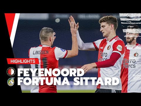VIJF goals! 🎁 | Highlights Feyenoord - Fortuna Sittard | Eredivisie 2021-2022