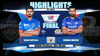IPL 2020 FINAL HIGHLIGHTS I MI VS DC IPL 2020 FINAL HIGHLIGHTS II DC VS MI IPL 2020 FINAL HIGHLIGHTS