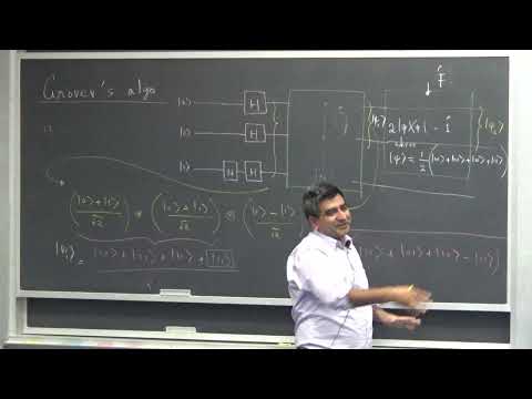 Lecture 8: Grover - Intro to Quantum Information Science and Technology(2023)