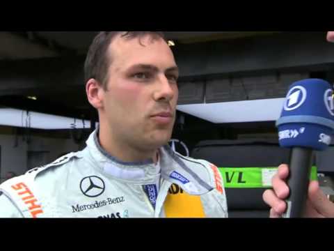 DTM 2012 Zandvoort Race Gary Paffett Angry [HD]