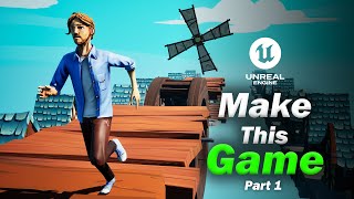 Make Your First Game in Unreal Engine 5 (Part 1) Platformer Game | Beginners Course